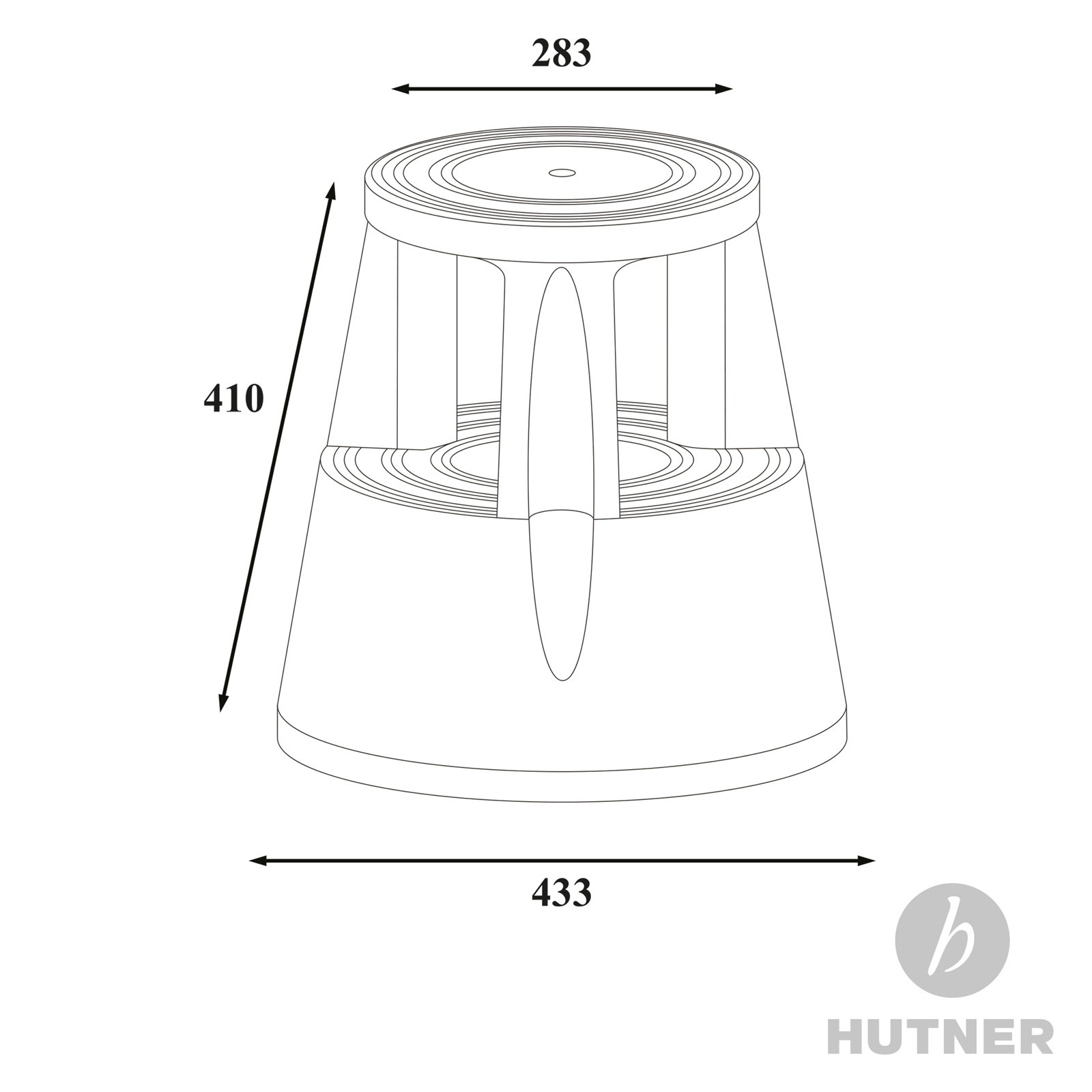 TOP Metall Trittleiter Hocker Schemel Rollhocker Trittschemel TÜV/GS